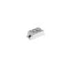 SLV LED driver i hvid, 53W, 650-1400mA, IP20, med tydelig mærkning og tilslutningspunkter.