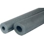 K-Flex PE PLUS rørskål i grå farve, 13x114 mm tykkelse og 2 meter længde, vist på hvid baggrund.