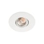 SG Nano Tilt LED downlight i mat-hvid aluminium med kipbar funktion, 4W og 4000K lysfarve.