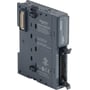 Schneider Electric Modicon TM3 DO16TK modulkort med 16 udgange, PNP type, HE10 stik, monteret på DIN-skinne.
