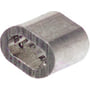 Klemmelåse (taluritter/wirelåse) til stålwire, Ø1,5 mm - 100 stk
