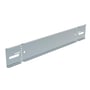 Legrand P31 endestykke til kabelbakke, 60x300 mm, fremstillet af pregalvaniseret stål med monteringshuller.