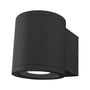 Gemma Up or Down udendørs væglampe, antracit, 105 mm høj - inkl. LED-pære (Nordtronic LongLife/ 90Ra FlickerFree / 5W / 360lm / 38° / 3000K / A+ / dæmpbar) - Ledpro