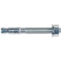 Fischer betonanker FBN II M10 med varmgalvaniseret finish, 126 mm lang og klar til montering.