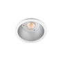 SG Armaturen Rax Soft 150 Satin loftarmatur med hvid ramme og integreret 4000K LED lyskilde.