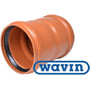 Wavin – Dobbeltmuffe glat PVC - Ø315 mm