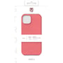 Urban Armor Gear iPhone 13 Dot Cover i farven Clay, vist i sin originale emballage med tekst om 16 ft. drop protection.
