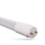 Limea T8 LED-rør på 24 W med hvid rørkrop og synlige stikben i den ene ende.