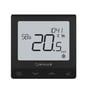 Salus SQ610B sort rumtermostat, 230V, med stort digitalt display der viser 20.5 grader og tiden 10:41.