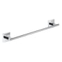 Grohe Start Cube håndklædestang i skinnende krom metal med en bredde på 408mm og en dybde på 60mm.