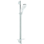 Grohe Rainshower Smartactive Cube 130 mm brusestangsæt, 900mm brusestang, Hvid