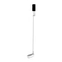 4smarts Selfie Stand LoomiPod Fold fuldt udtrukket som en selfie-stick med en telefonholder, klar til brug.