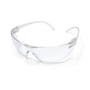 Activewear 4150 Slim sikkerhedsbrille med klar linse, vist tættere på med de åbne, fleksible brillestænger.