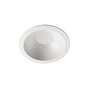 SG Armaturen Rax Eco 150 downlight i hvid polycarbonat med DALI-dæmpning og justerbar farvetemperatur.