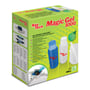 Raytech Magic Gel 1000 emballage med billede af gel i brug i en installationsboks, samt produktets indhold.