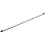 SG Armaturen SlimLine Pro LED skinne på 870 mm i sort aluminium med polycarbonat afskærmning, 2700K.
