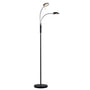 VEGAS gulvlampe m. 2 spot, LED, 7W, sort - Halo Design