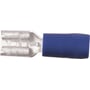 Elpress isoleret spademuffe A2507FLST i blå PC-isolering til 1,5-2,5mm² Cu-leder og 6,3x0,8 spadestik.