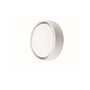 SG Armaturen Frame Round LED armatur i hvid, 3000K, med direkte lys og en rund, moderne form, vist på hvid baggrund.