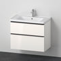 Duravit D-Neo møbelsæt, 2 skuffer, 80 cm, hvid glans