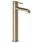 Damixa Iris etgrebsbatteri i børstet bronze med 135mm tud, detaljeret viser det elegante design og Damixa logoet.