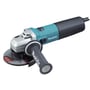 Makita 9565CR vinkelsliber med 1400W effekt og 125mm skivediameter, vist med anti-vibrationshåndtag.