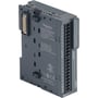 Schneider Electric Modicon TM3 digitalt udgangsmodul med 16 relæudgange og aftagelig skrueterminal monteret på DIN-skinne.