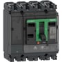 Schneider Electric ComPacT NSX160N 4-polet maksimalafbryder med 100A termisk-magnetisk relæenhed, klar til installation og beskyttelse.