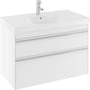 Ifö Sense møbelpakke, Spira vask, 2 skuffer, 92 cm x 59 cm, hvid