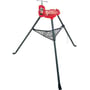 Ridgid NR.40-A bænk rørbænk til rør fra 1/8 til 2 1/2 tommer, vist på hvid baggrund med klappede ben.