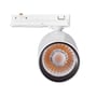 Nordic Aluminium On Tube LED spot 1F i hvid, 12W, 20 graders spredningsvinkel og justerbar lysfarve fra 1800-3000K.