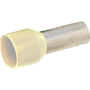 Elpress – Isoleret terminalrør, 35 mm² / 16,0 mm, beige (farvekode Weidmüller) - 50 stk