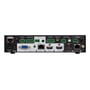 ATEN VP1421-AT-G 4 x 2 True 4K matrix-switch set bagfra med HDMI-porte, VGA-indgang og tilslutninger.
