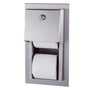 Intra Juvel Easy 0031 set tæt på med lås i fronten og to toiletruller synlige i holderen.