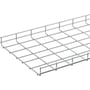 Wibe Defem gitterbakke i rustfrit stål 316L, måler 60mm i højden og 422mm i bredden, 2,5 meter lang.