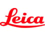 Rødt Leica-logo, der identificerer Rugby 680 rotationslaseren fra Leica.