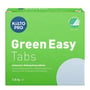 Kiilto Pro Green Easy Tabs maskinopvasketabletter i grøn emballage set lige forfra med mærke og produktnavn.