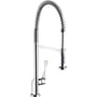 Hansgrohe Axor Citterio Semi Pro køkkenarmatur, Fleksibel tud, 1-grebs, Krom