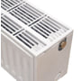 Altech C4 radiator, type 33, 200 mm x 1200 mm, hvid, 3 plade, 1 3konvektor