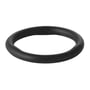 Geberit Mapress RF tætningsring med en indvendig diameter på 12 mm i sort gummi, vist isoleret på hvid baggrund.