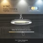 V-TAC CCT Colour Changing Highbay viser justerbar farvetemperatur fra varm til kold hvid med CCT justerbar ikon.