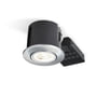 Nordtronic Quick Spot indbygningsspot 230V LED (rund) inkl. LED-pære (Nordtronic Long Life / CRI>90 FlickerFree / 5W / 360lm / 38° / 3000K / G / dæmpbar