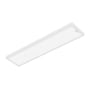 LEDVANCE LED-panel til påbygning med PIR-sensor set skråt oppefra, så den hvide ramme og lysflade ses.