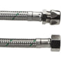 NEOFLEX® – Tilslutningsslange m. rustfri flet og omløber/kompres., ⅜" x 10 mm - 300 mm