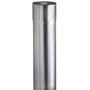 VMZINC® nedløbsrør 3 meter (0,7 mm) - Ø100 mm