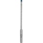 Bosch 4-skærs hammerbor SDS-plus-7X med 6,5 x 165 mm dimension, fremstillet af holdbart metal med blå belægning.