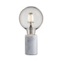 Siv marmor bordlampe, E27, hvid - Nordlux