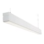 SG Armaturen Facet armatur i hvid, nedhængt med op/ned lys, 44W LED og 3000K lysfarve.