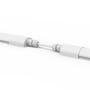 To Neutral HICRI PRO LED-armaturer er forbundet med et kabel mellem deres endestykker.