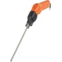 Flamingoskærer PROFIX 250 AIR med orange håndtag og lang, slank klinge, 230V, ideel til præcis udskæring i flamingoplader.